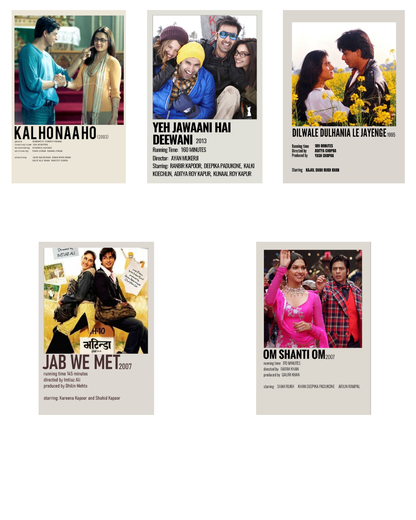 Bollywood Classics Polaroid Collection