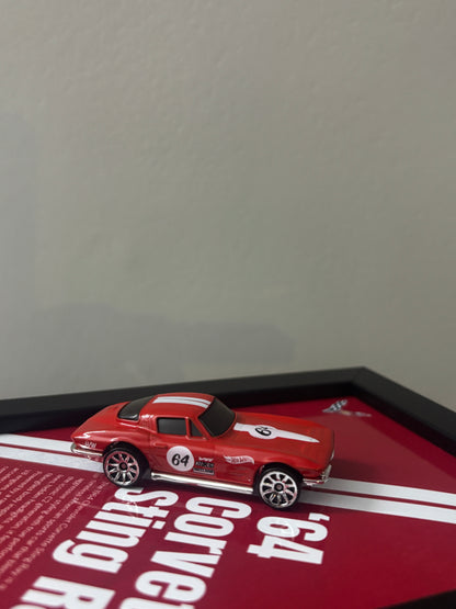 1972 Corvette Stingray Convertible 3D Car Frame