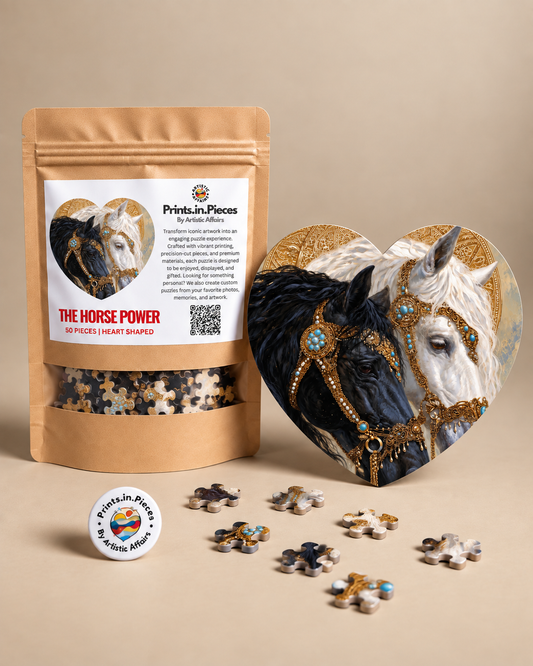 The Horse Power Heart-Shaped Puzzle