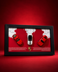 Porsche Triple Drive 3D Car Frame