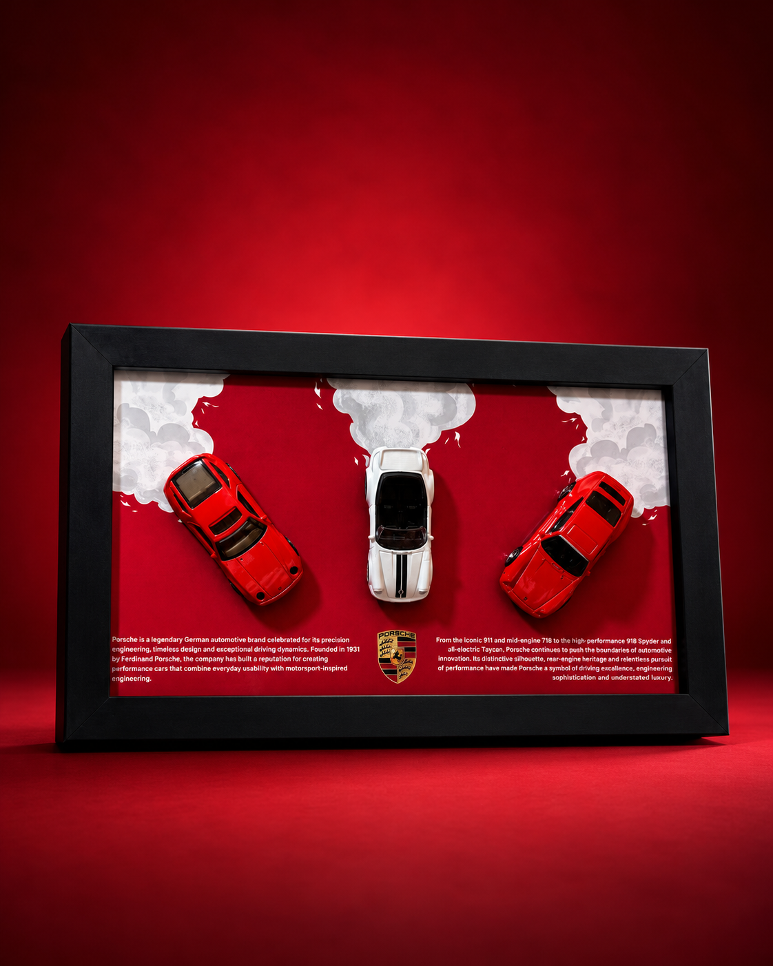 Porsche Triple Drive Birthday Frame Hamper