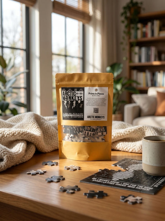 Arctic Monkeys Puzzle | Prints.in.Pieces | A4 120 Piece Jigsaw | Artistic Affairs