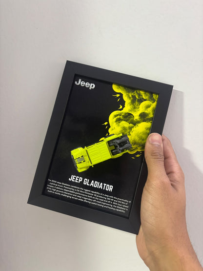 2020 Jeep Gladiator 3D Car Frame