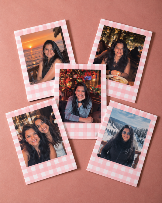 Customised Polaroids – Set of 5
