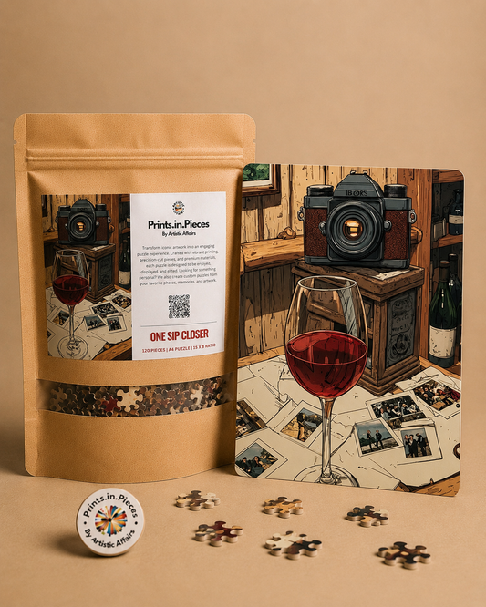 One Sip Closer Wine and Memories Puzzle
