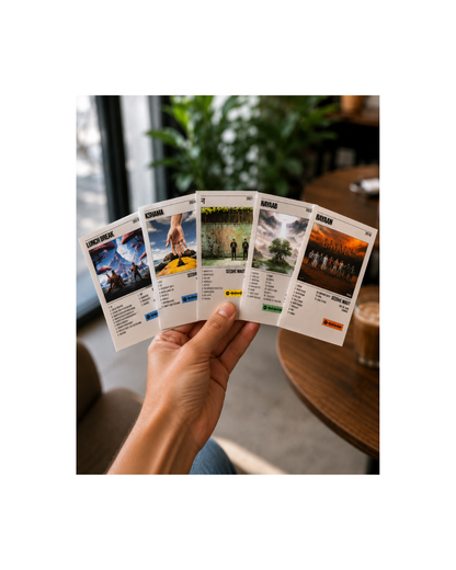 Independent Music Polaroid Set - Lunch Break, Kshama, Nayaab, Bayaan, Seedhe Maut
