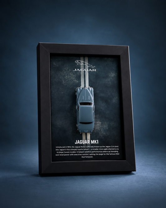 Jaguar MK1 3d Hotwheels Car Frame