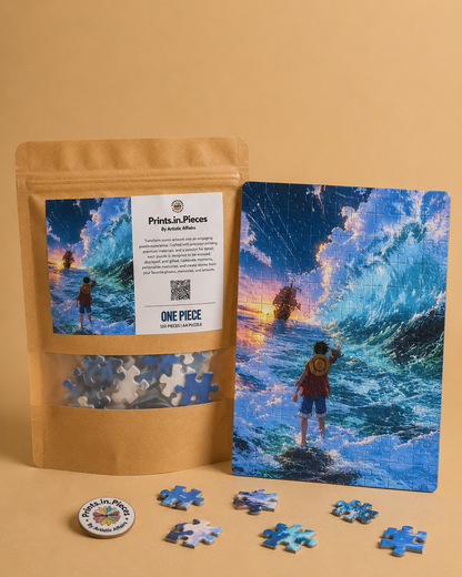 One Piece Puzzle — 120 Piece A4 Anime Jigsaw