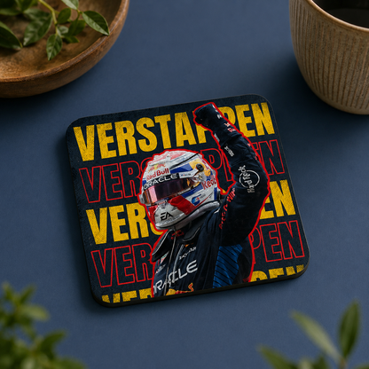 Max Verstappen “VERSTAPPEN” Coasters