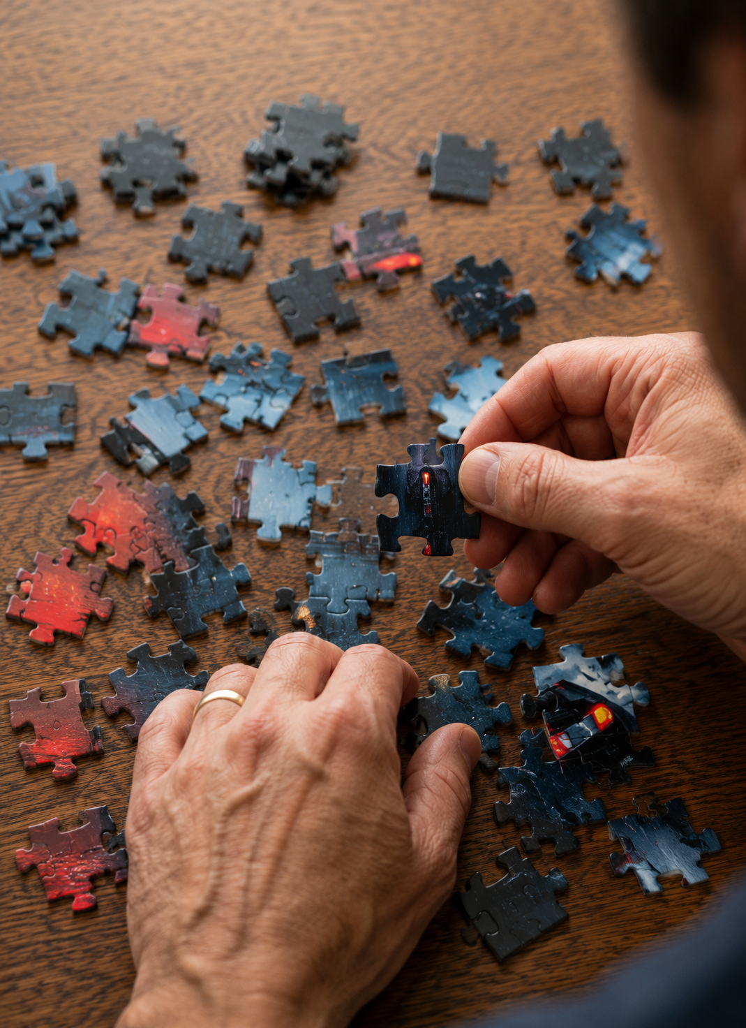 Red Bull F1 Puzzle — 120 Piece A4 Formula 1 Racing Jigsaw