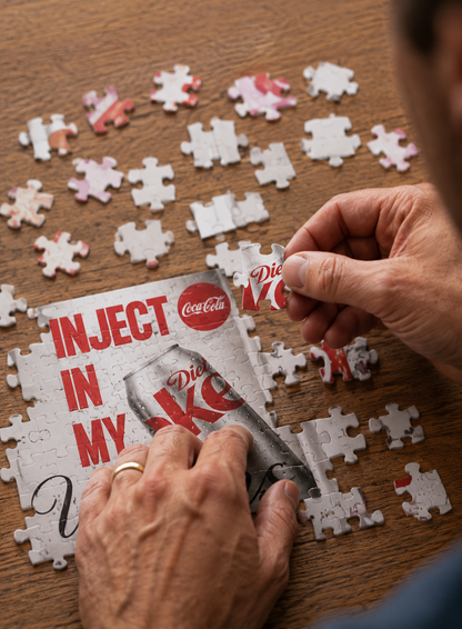 Diet Coke Puzzle — 120 Piece A4 Pop Art Jigsaw