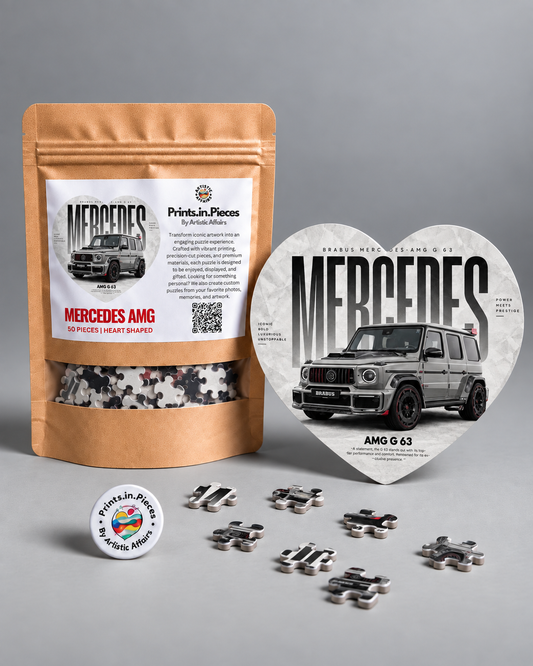 Mercedes AMG G 63 Heart-Shaped Puzzle