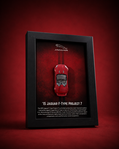 ’15 Jaguar F-Type Project 7 3D Detachable Car Frame