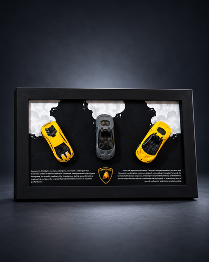 Lamborghini Triple Drive 3D Car Frame