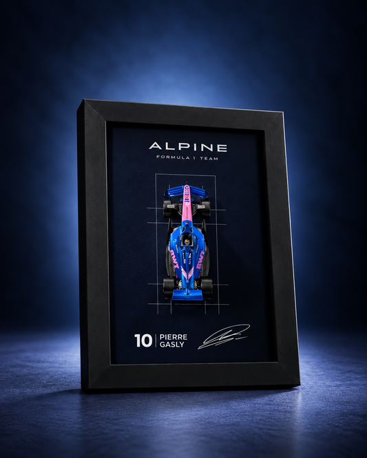 Alpine F1 Hotwheels Car Frame