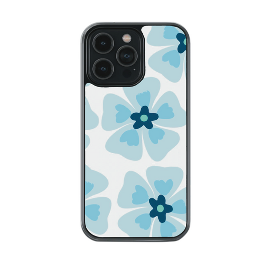 Blue flowers case