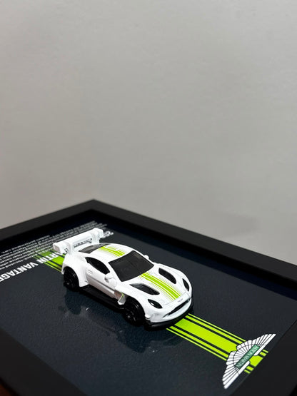 Aston Martin Vantage GT3 3D Car Frame Detachable Hot Wheels Diecast
