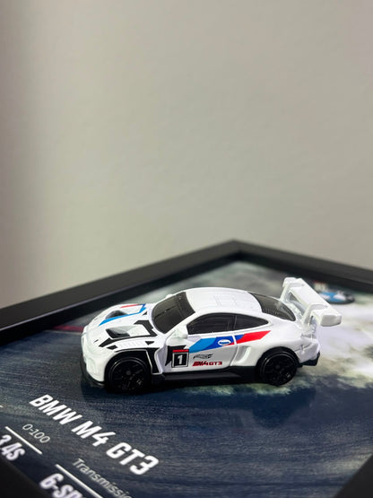 BMW M4 GT3 3D Detachable Car Frame