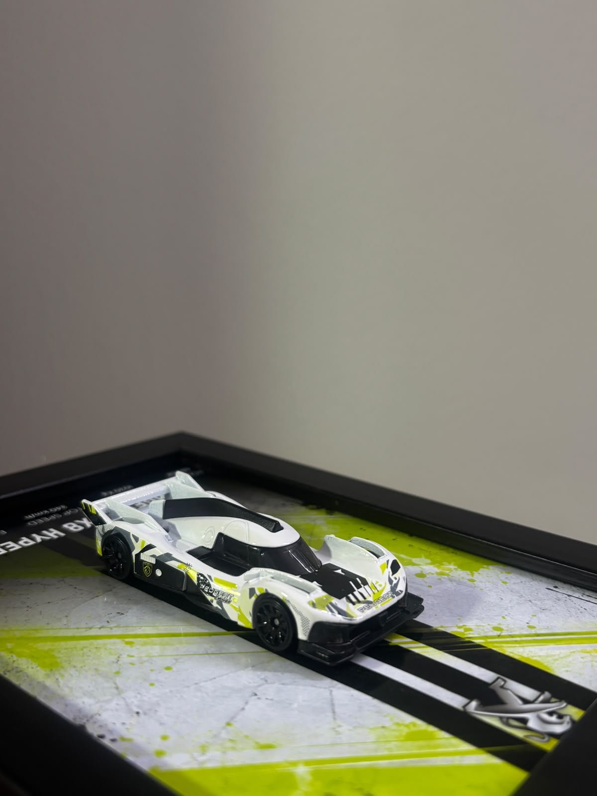 Peugeot 9X8 Hypercar 3D Car Frame