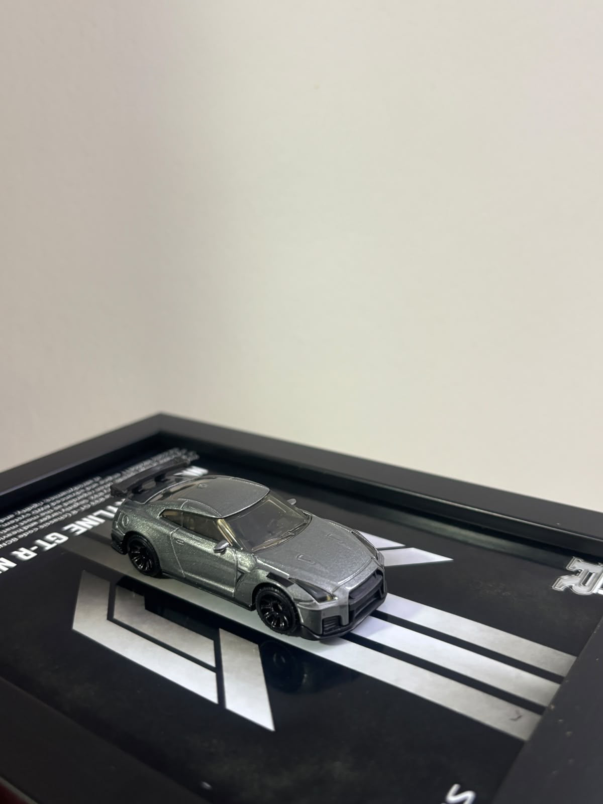 Nissan Skyline GT-R Nismo R33 car frame for wall or desk, view 4