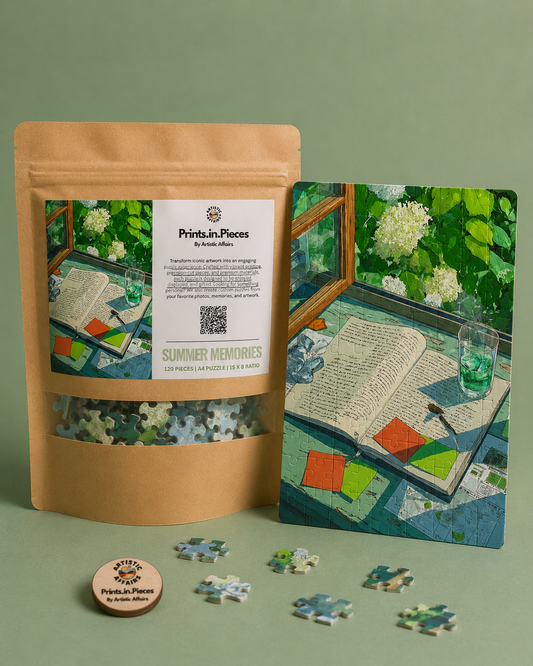 Summer Memories Puzzle #21 | 120 Piece A4 Nostalgic Jigsaw