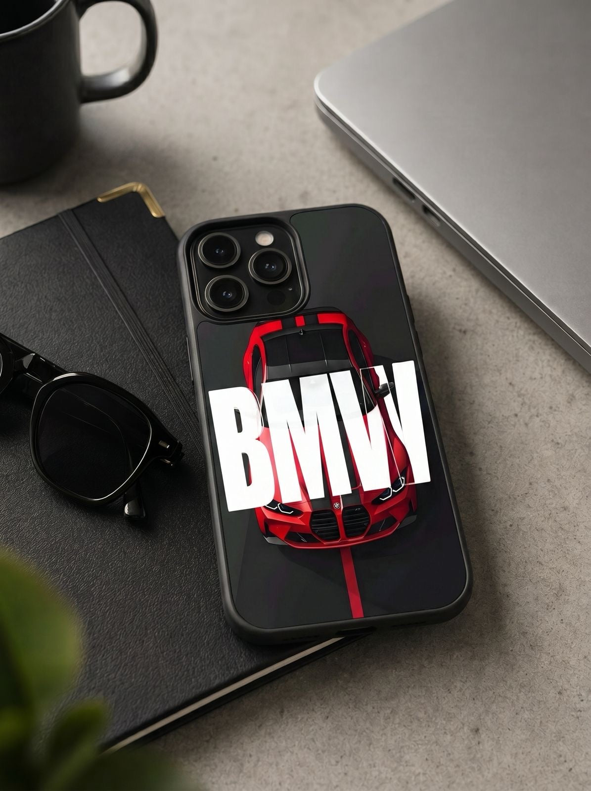 BMW M4 Red Phone Case