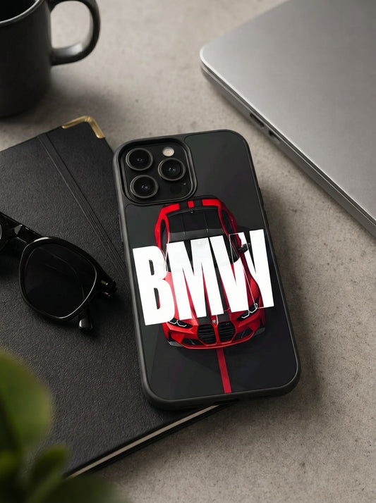 BMW M4 Red Phone Case