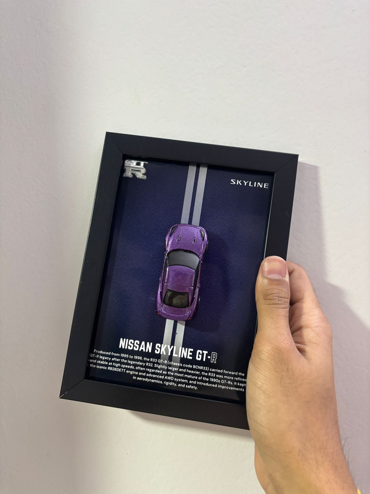 Nissan Skyline GT-R 3D Detachable Car Frame