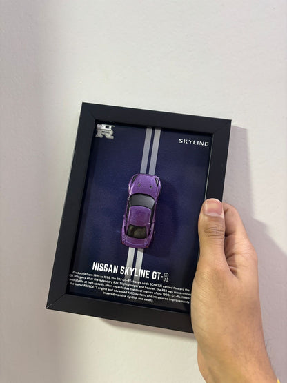 Nissan Skyline GT-R 3D Detachable Car Frame