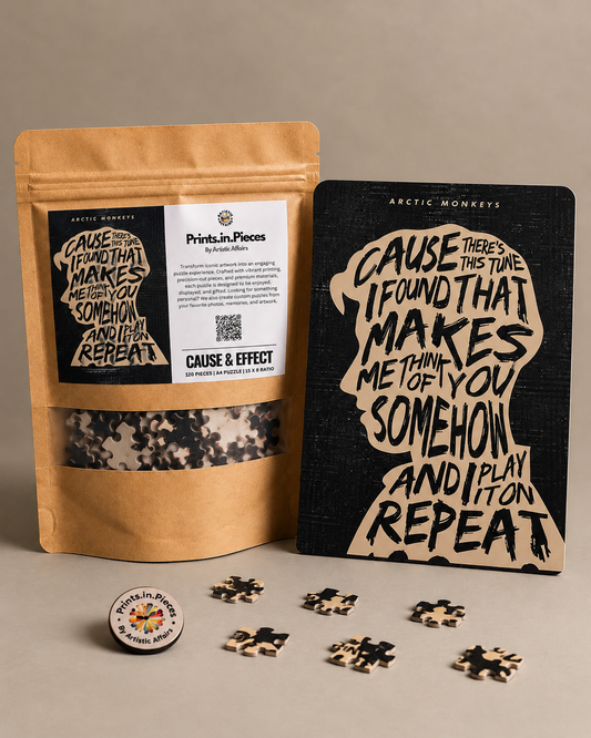Arctic Monkeys Cause & Effect Jigsaw Puzzle