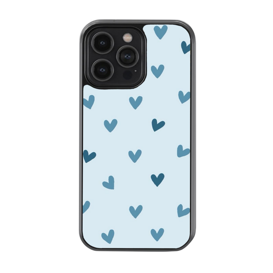 Little Blue Hearts Case