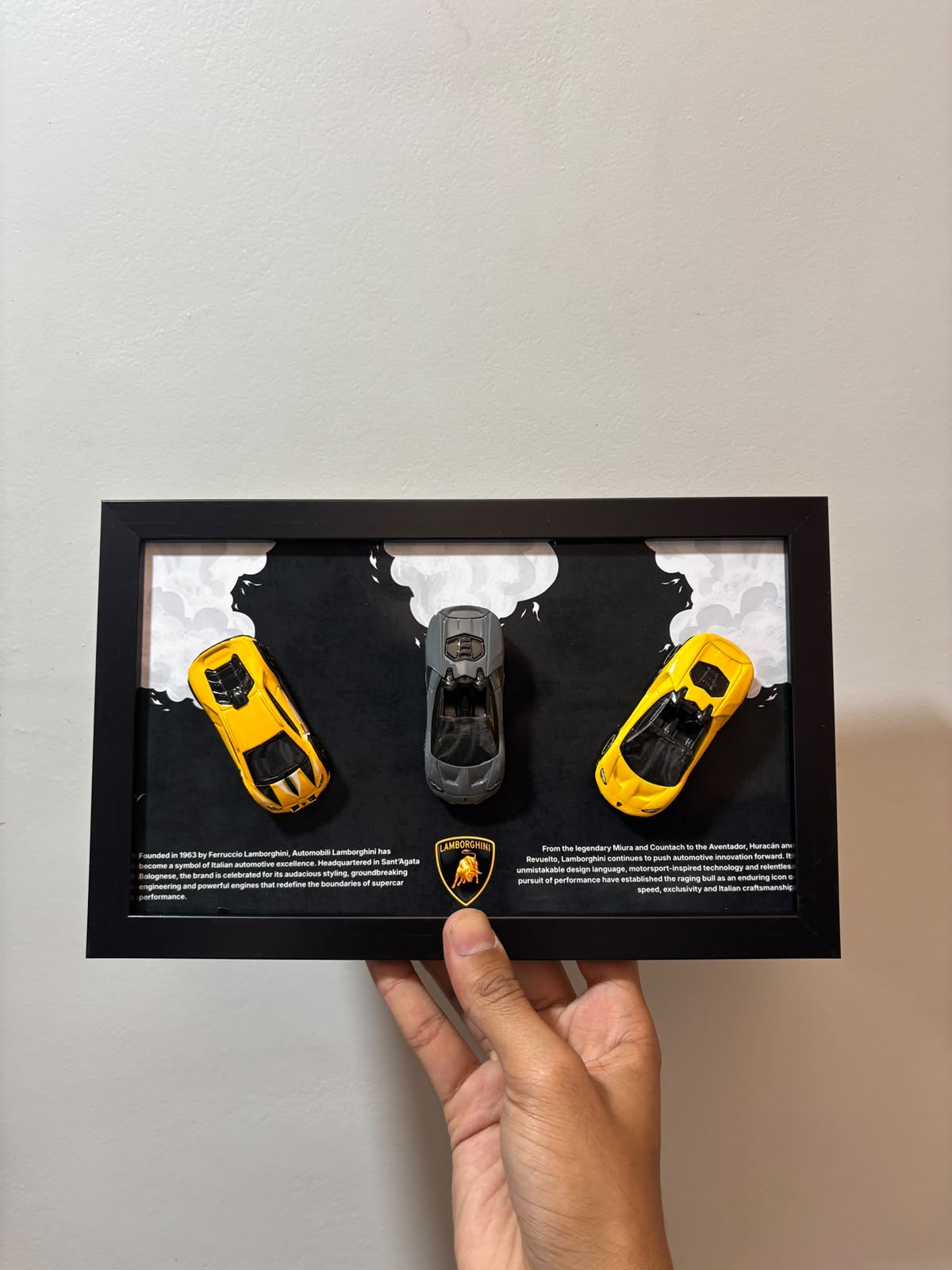 Lamborghini Triple Drive 3D Car Frame