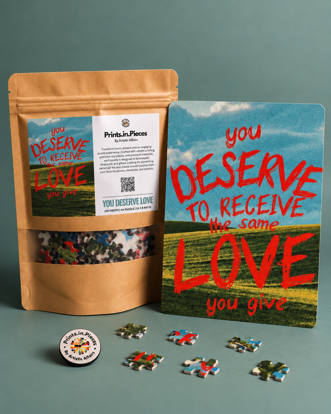 You Deserve Love Jigsaw Puzzle