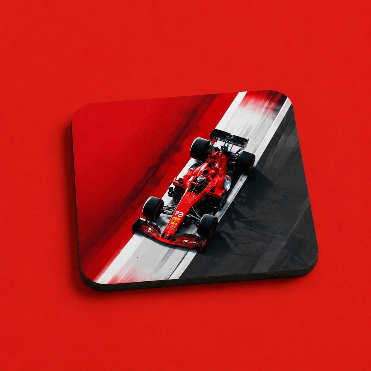 Ferrari F1 Racing Car Coasters