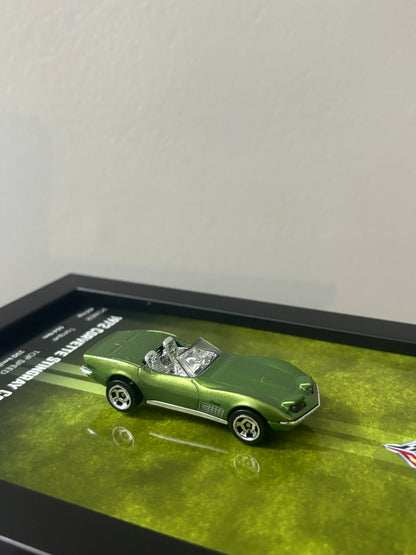 '64 Corvette Sting Ray 3D Car Frame