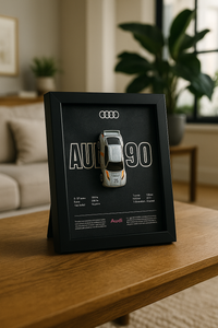 Audi 90 Hotwheels 3D Car Frame | Artistic Affairs