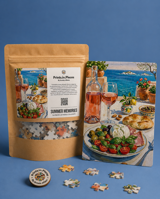 Summer Memories Puzzle #13 | 120 Piece A4 Nostalgic Jigsaw