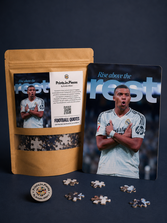 Rise Above the Rest Football Puzzle — 120 Piece Real Madrid Art