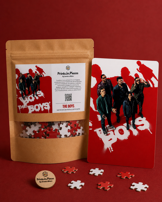 The Boys Puzzle | 120 Piece A4 Superhero Series Jigsaw