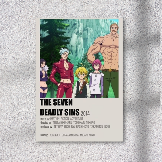 THE SEVEN DEADLY SINS POSTER