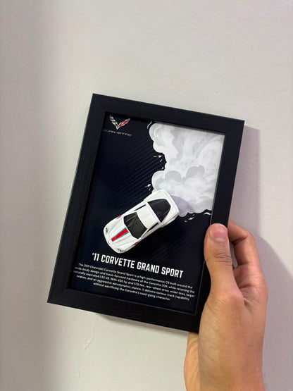 2011 Chevrolet Corvette Grand Sport 3D Detachable Car Frame