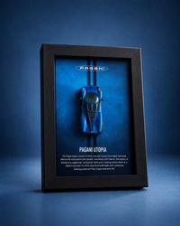 Pagani Utopia 3d Hotwheels Car Frame (blue)