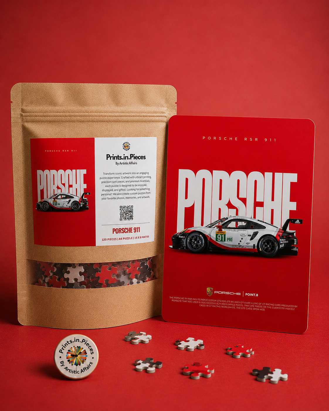 Porsche 911 RSR Racing Puzzle