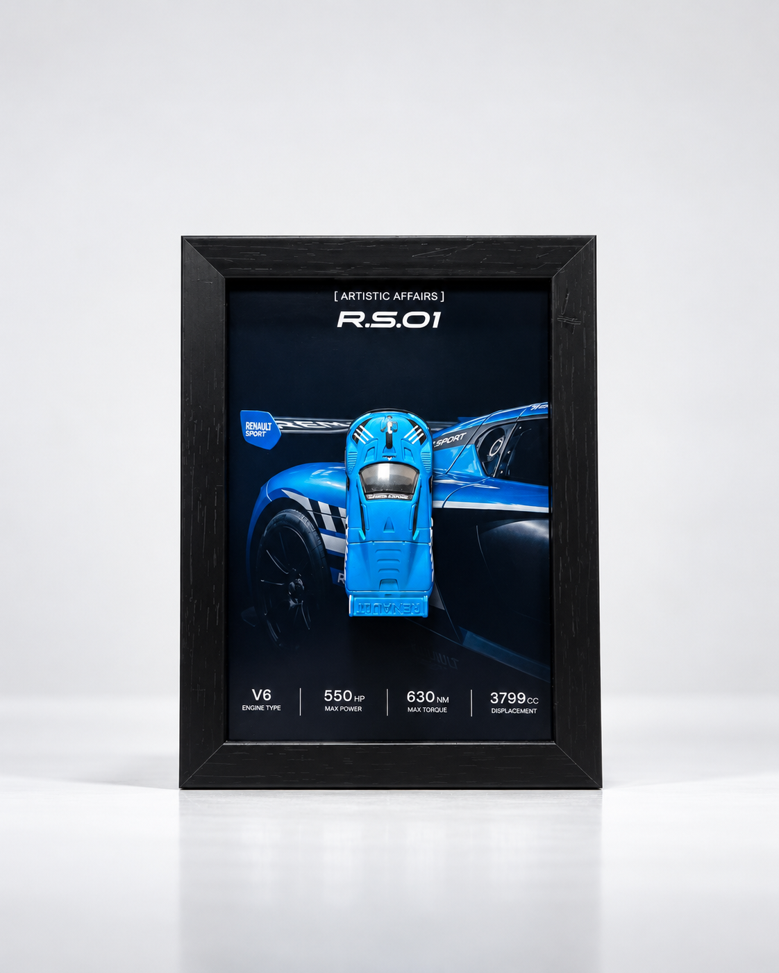 Limited Edition Renault R.S. 01 3D car frame by Artistic Affairs, photo 2 of 7