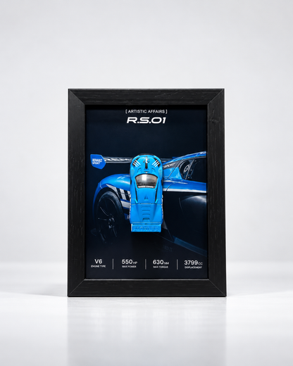 Limited Edition Renault R.S. 01 3D car frame by Artistic Affairs, photo 2 of 7