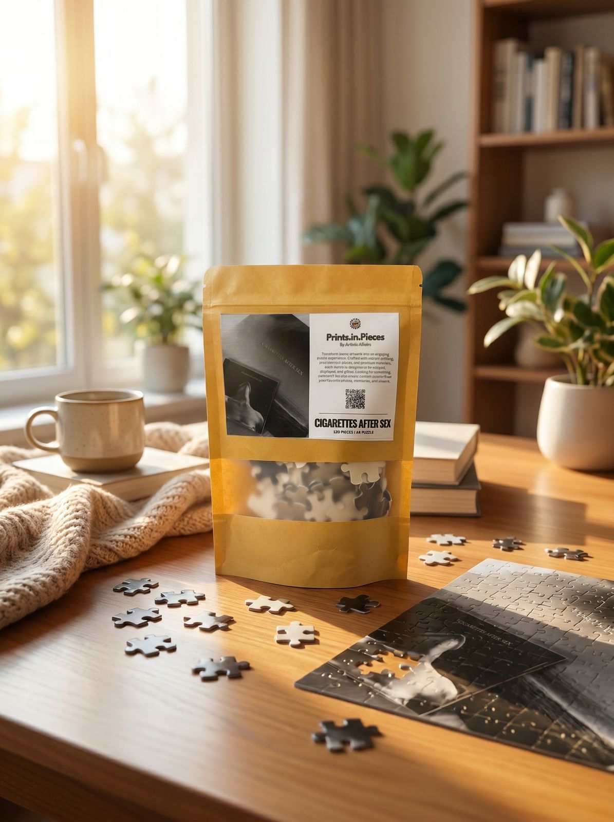 Cigarettes After Sex Puzzle | Prints.in.Pieces | A4 120 Piece Jigsaw