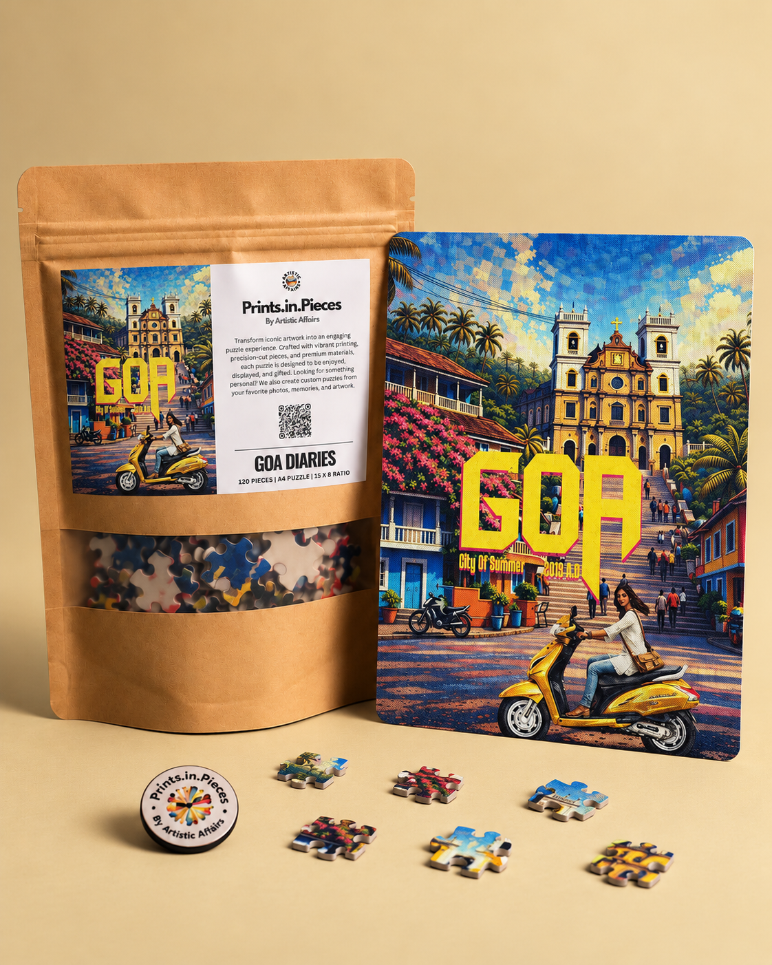 Goa Diaries City of Summer Jigsaw Puzzle