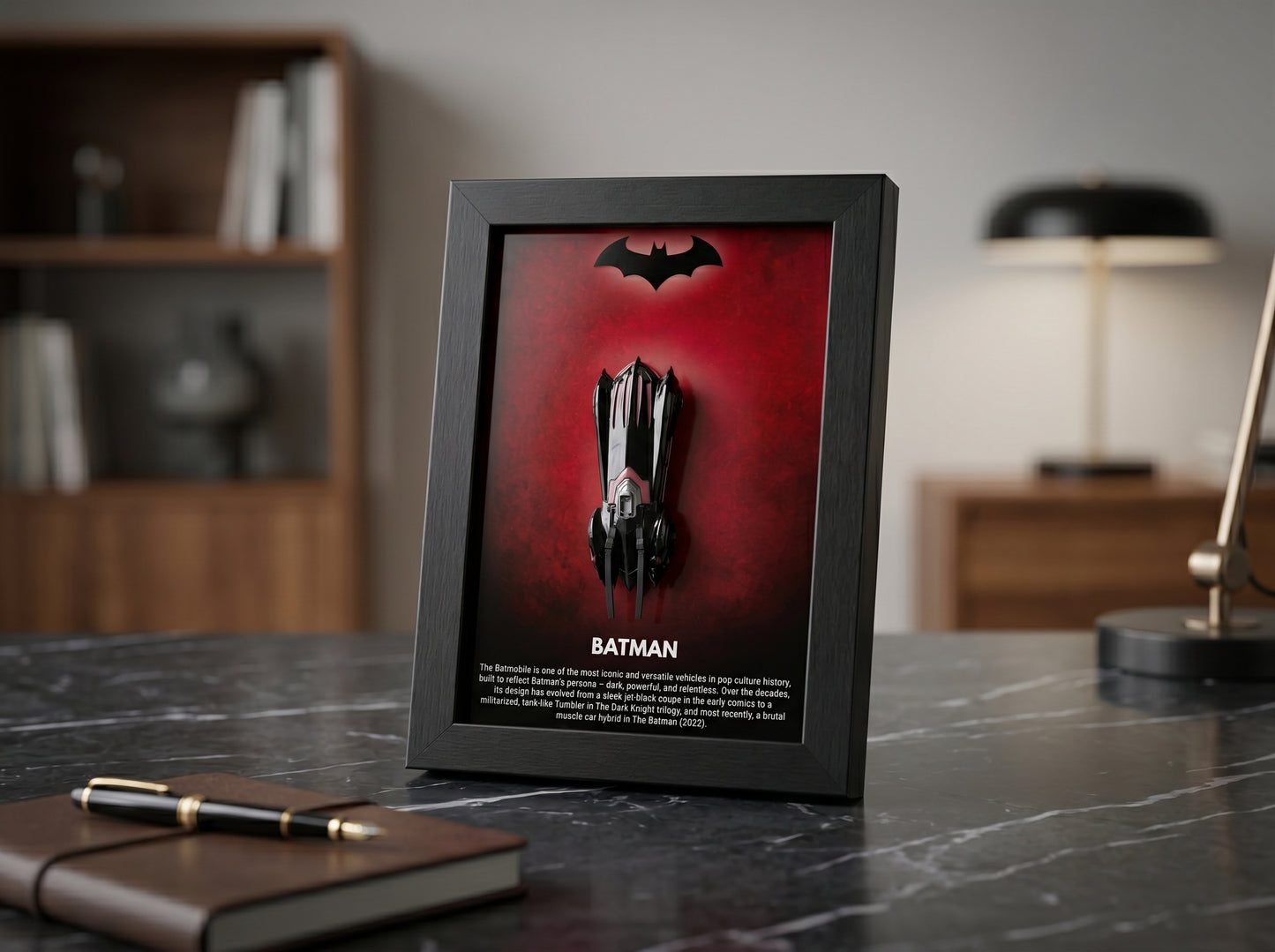 Batman Batmobile #10 3D Car Frame