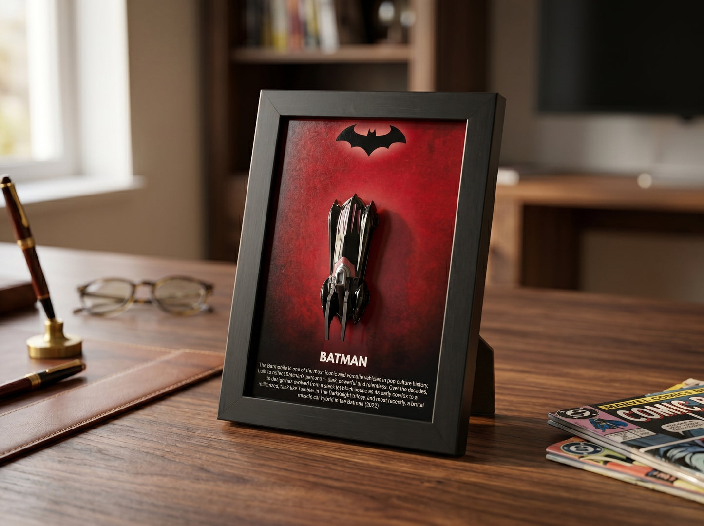 Batman Batmobile #10 3D Car Frame
