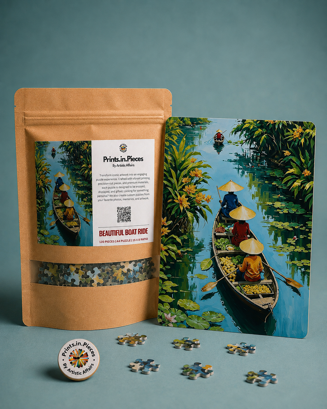 Beautiful Boat Ride Puzzle